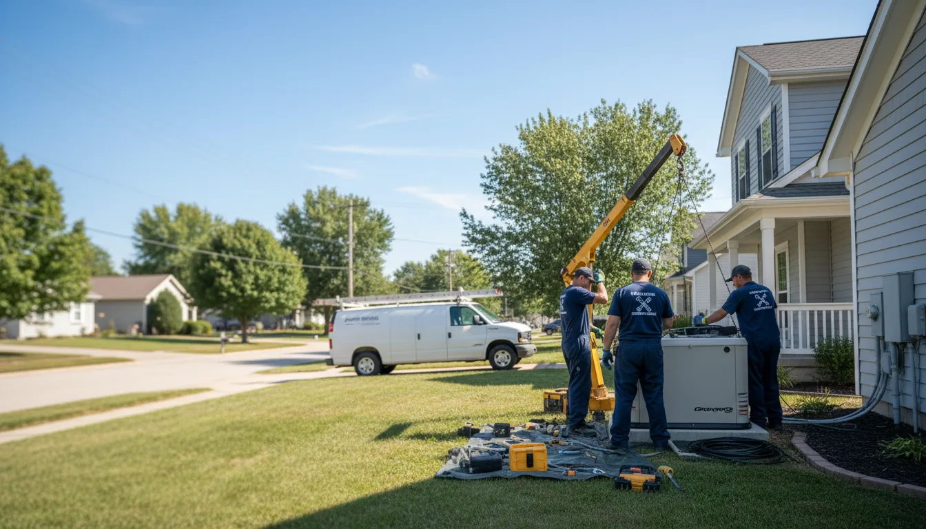 Generator Installation in Waverly, IL near me